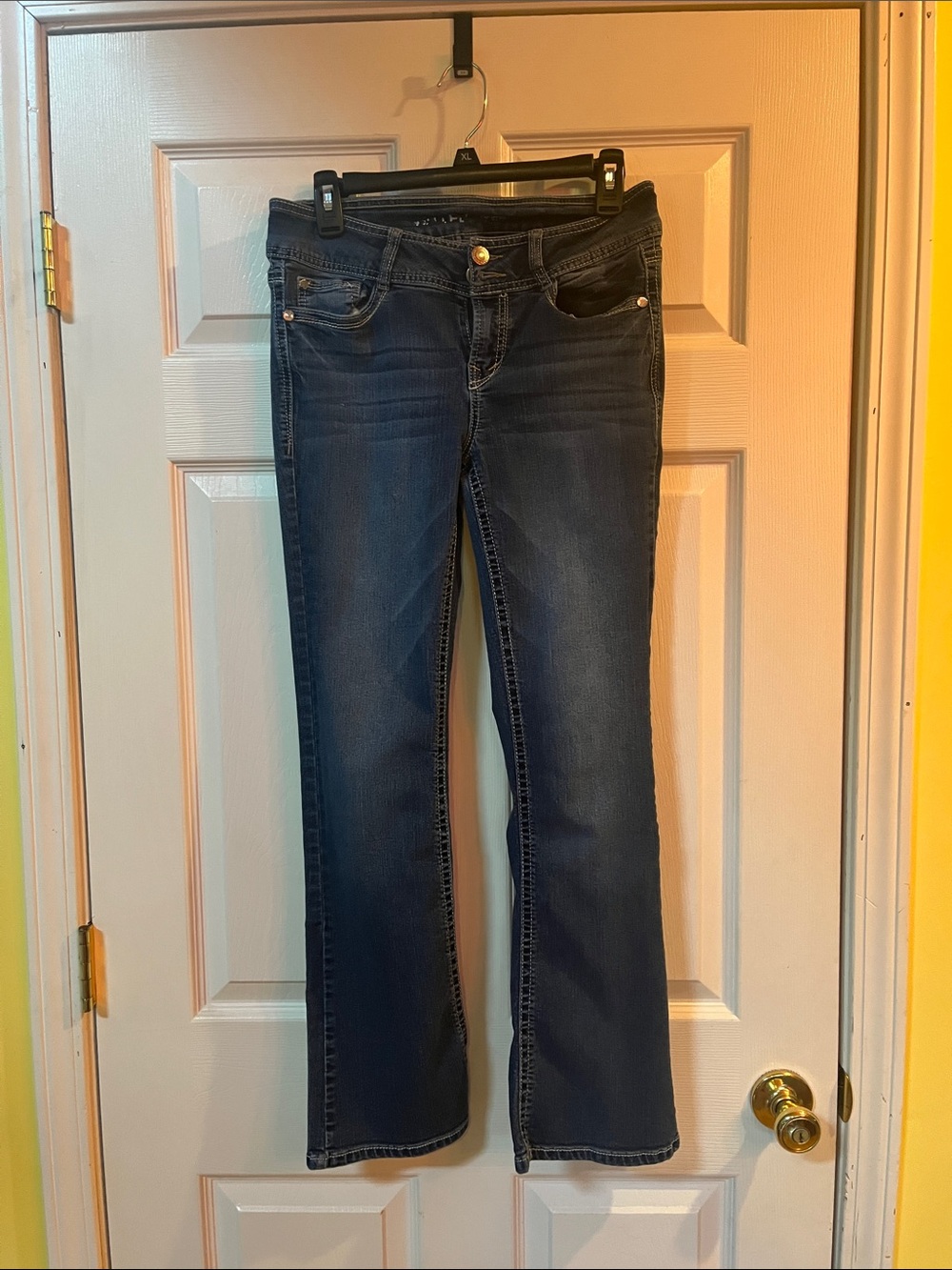 Wallflower Dark Blue Bootcut Jeans